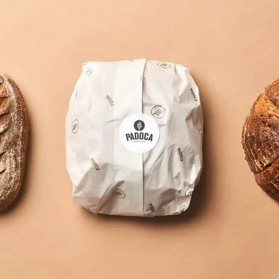Printed Greaseproof Bread Wrap